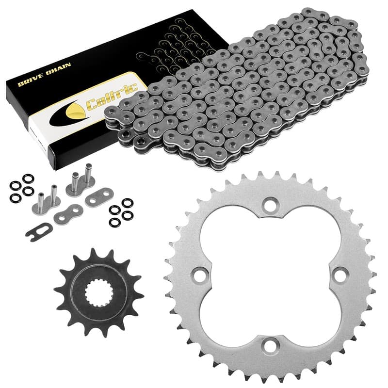 O-Ring Drive Chain & Sprockets Kit for Honda TRX450R Sportrax 450 2X4 2004 2005