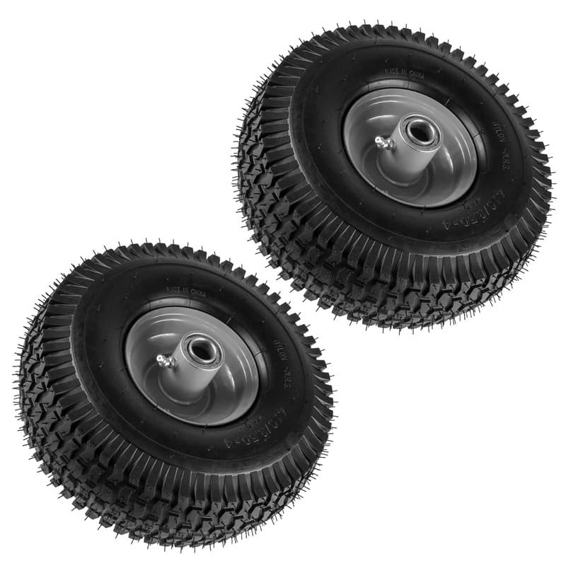 Front Wheel Rim & Tire for Snapper Rear Engine Riding Mower 4.10/3.50 - 4