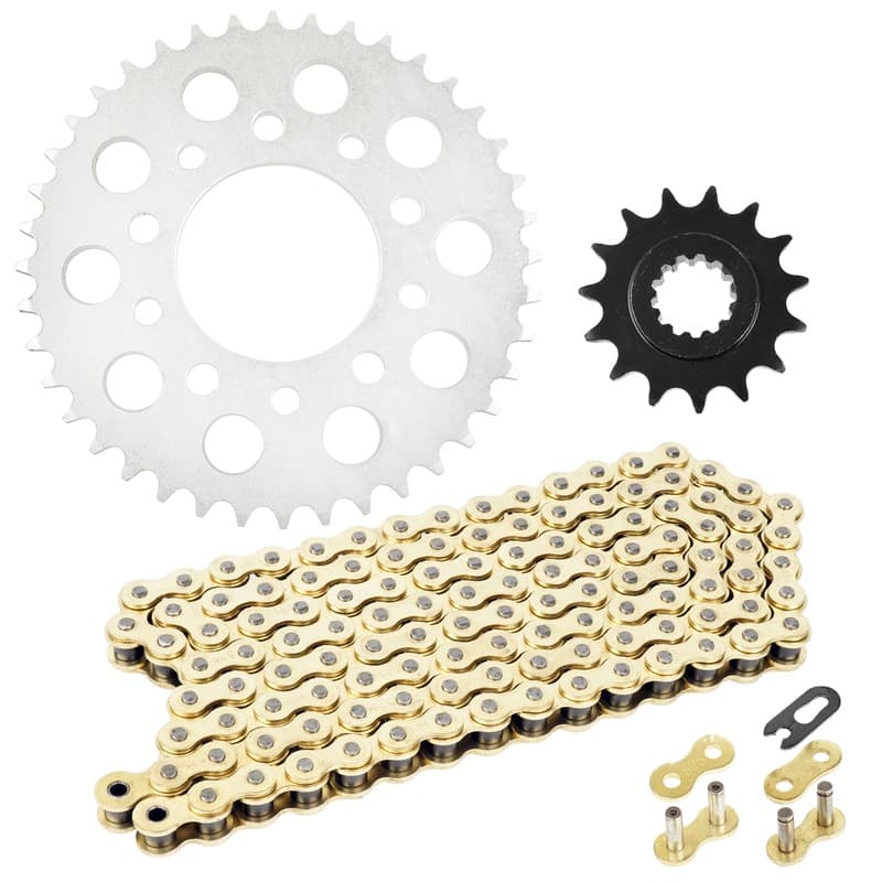 Drive Chain & Sprockets Kit fits Honda CB750F RC42 1992 1993 1994-2003 / Gold