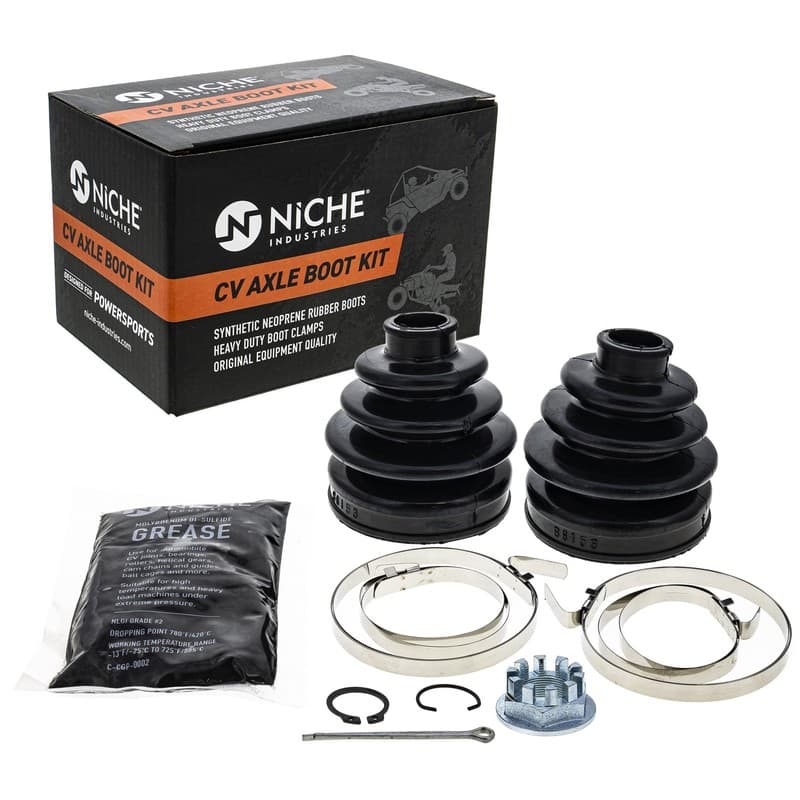 NICHE Rear CV Axle Boot Kit for Honda Rincon 650 680 TRX650 TRX680 ATV