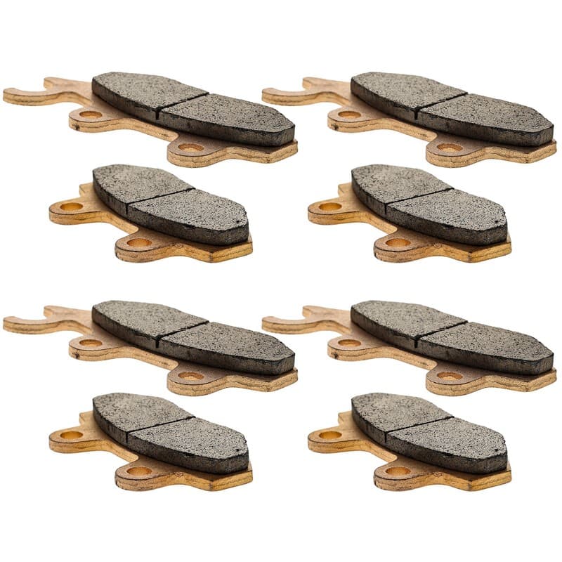 NICHE Brake Pad Set for Kawasaki KLR650 Suzuki Burgman 400 Right Ceramic 4 Pack