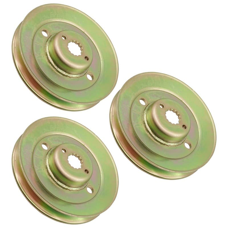 Caltric M163464 M154394 Spindle Pulleys For John Deere Z425 Z435 Z445 54" 48"