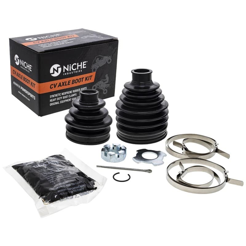 NICHE Front CV Axle Boot Kit for Suzuki King Quad 750 500 54931-31G21 ATV