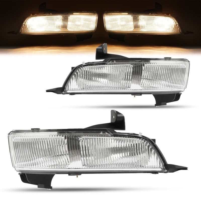 Pair Front Fog Light Running Lamp Set For Cadillac DTS 2006-2011 With Bulb