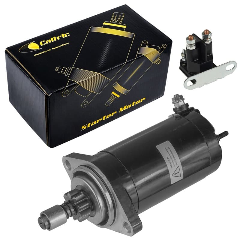 Starter & Relay Solenoid for Seadoo Sp 580 1989 1990 1991 1992 1993 1994