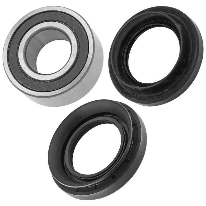 Right Rear Wheel Ball Bearings Seals Kit for Suzuki LT-F250 Ozark 250 2002-2014