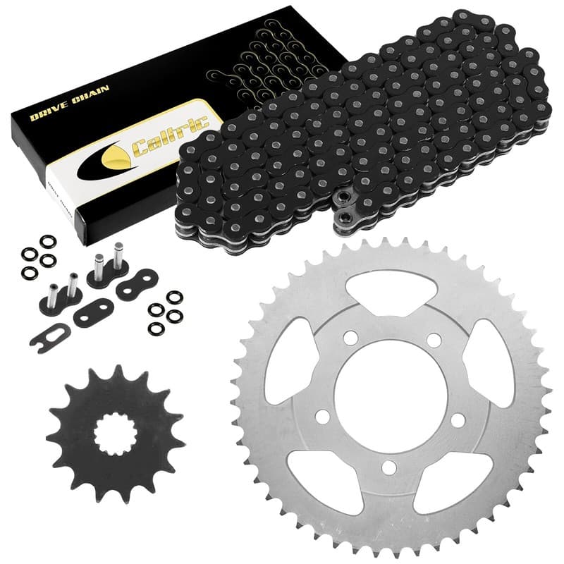 Black O-Ring Drive Chain & Sprocket Kit for Suzuki GSX650F GSX650Fa 650 08-16
