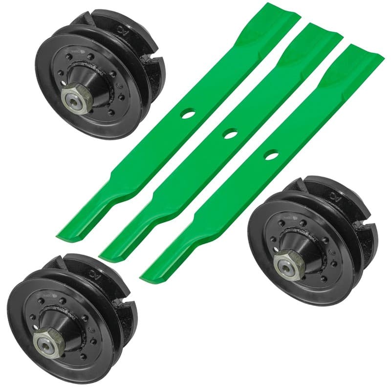 AM120965 M141785 60" Deck Spindle & Blade For John Deere 160 261 120 140 300 312