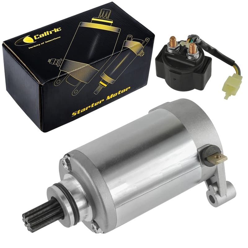 Starter W/ Relay Solenoid for Hyosung GV125 GV250 Aquila Mirage 2000 2001