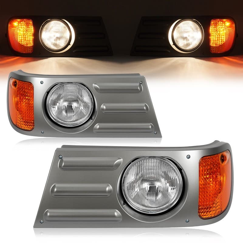 For Mack CV713 Truck Headlights Assembly Corner Lights Driver And Passenger Side