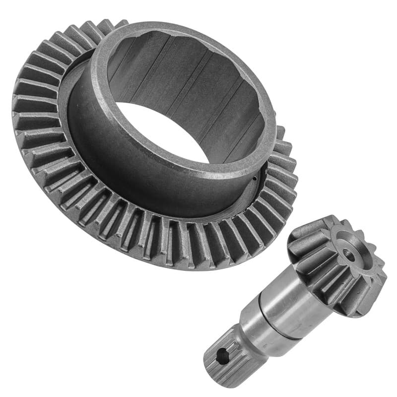Caltric Front Differential Gear Ring & Pinion For Polaris 3235628