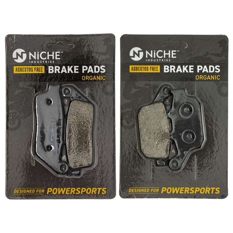 NICHE Brake Pad Set for Suzuki GW250 59301-48811 69100-48820 Front Rear Organic