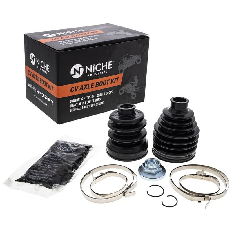 NICHE Front Rear CV Axle Boot Kit for Yamaha Grizzly 700 Kodiak 450 ATV