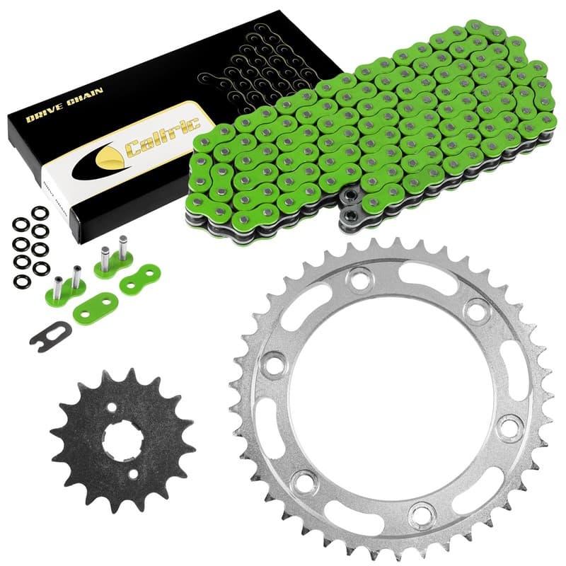 Green O-Ring Drive Chain & Sprockets Kit for Honda CBR1000RR 2004 2005