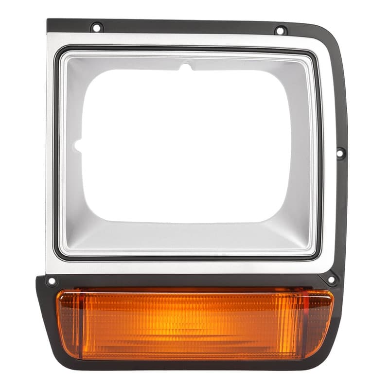 For Dodge Pickup Truck Headlight Headlamp Bezel Left w/ Corner Parking Light