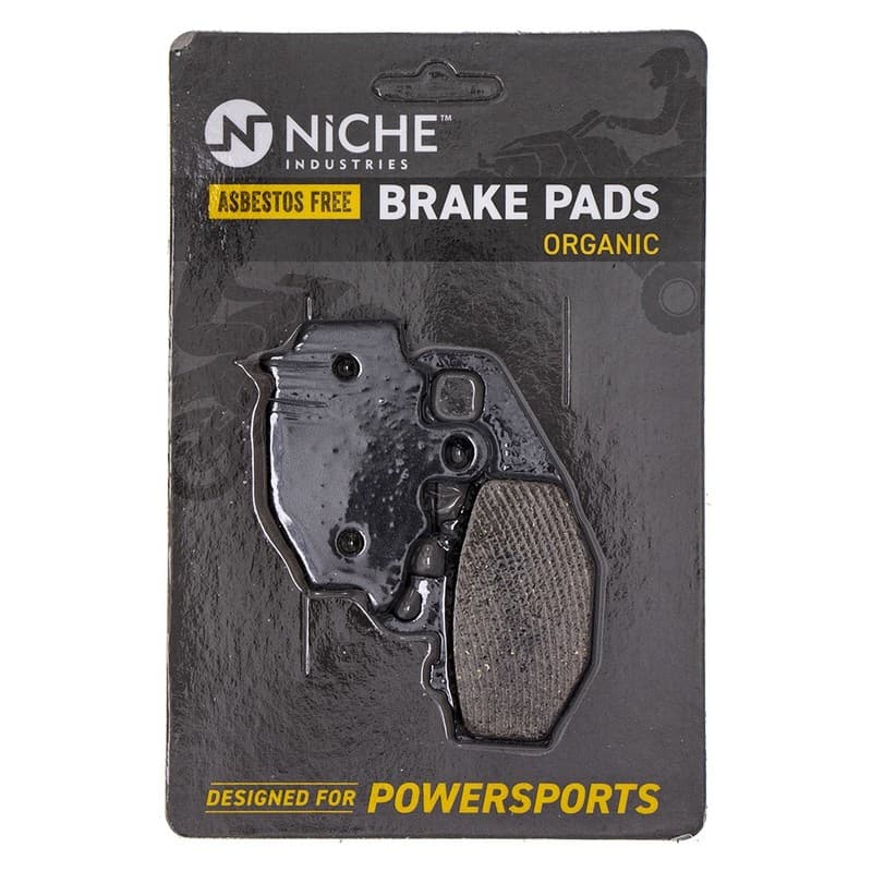 NICHE Brake Pad Set for Kawasaki Ninja ZX6R ZX9R ZZR600 ZX10R Rear Organic