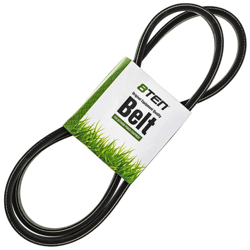 8TEN Raw Edge Drive Belt for Exmark 1-323299-SL Metro Five Speed M3613KA 36 Inch