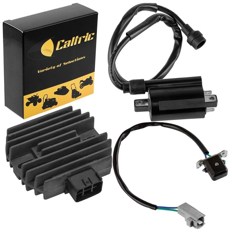 Regulator w/ Stator Pickup Ignition Coil for Kawasaki Mule 3000 KAF620 2001-2008