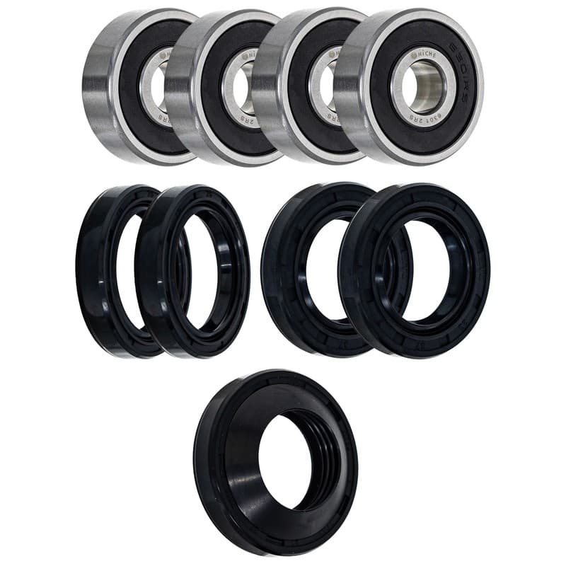 NICHE Wheel Bearing Seal Kit for Honda CT70 XR80 XL80S XR100 CT110 6301-2RS