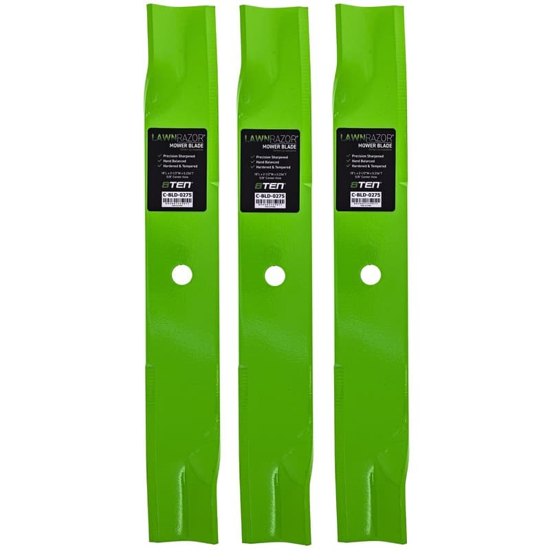 LawnRAZOR Blade for Toro Z Master 52 Inch Deck 105-7794-03 Medium Lift 3 Pack