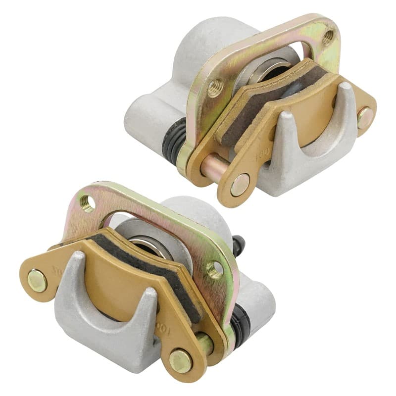 for Polaris Scrambler 400 1996 1997-2000 Front Left Right Brake Caliper W/Pads