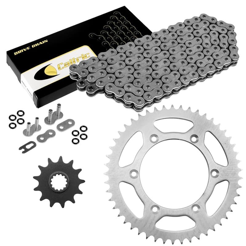 Steel O-Ring Drive Chain & Sprocket Kit for Suzuki RM250 1989-1997 2001-2003