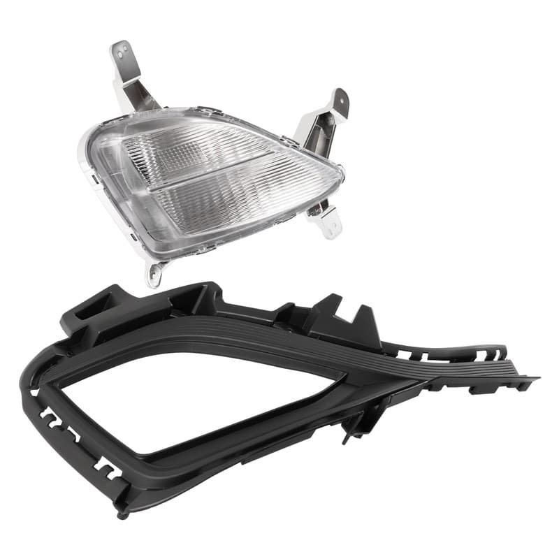 RH DRL Fog Light Lamp w/Black Bezel For Chevrolet Spark LS 2019-2022 #42686402