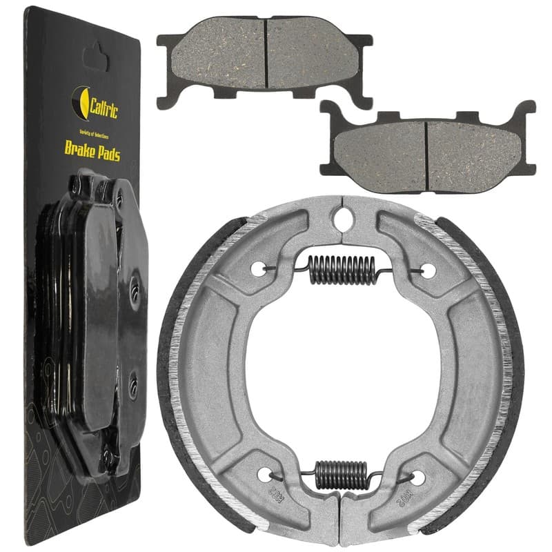 Front Brake Pads & Rear Brake Shoes for Yamaha XV250 Virago 250 1994 1995-2007