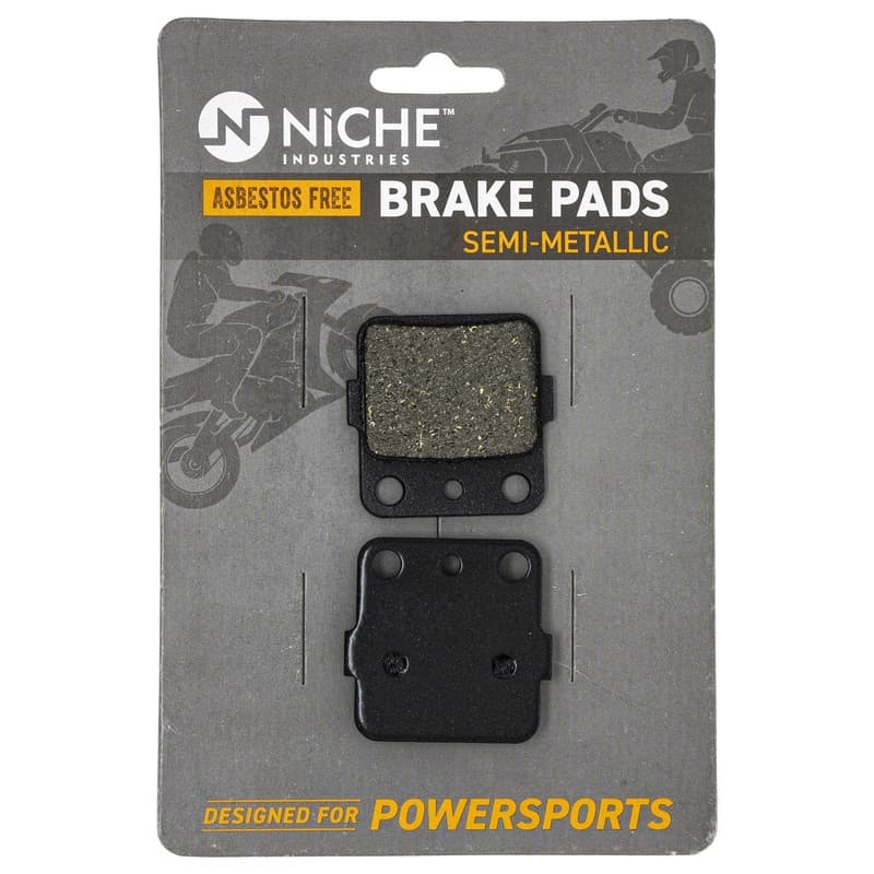 Brake Pad Set for Honda 43120-HA5-305 06435-HP5-602 Front Rear Semi-Metallic