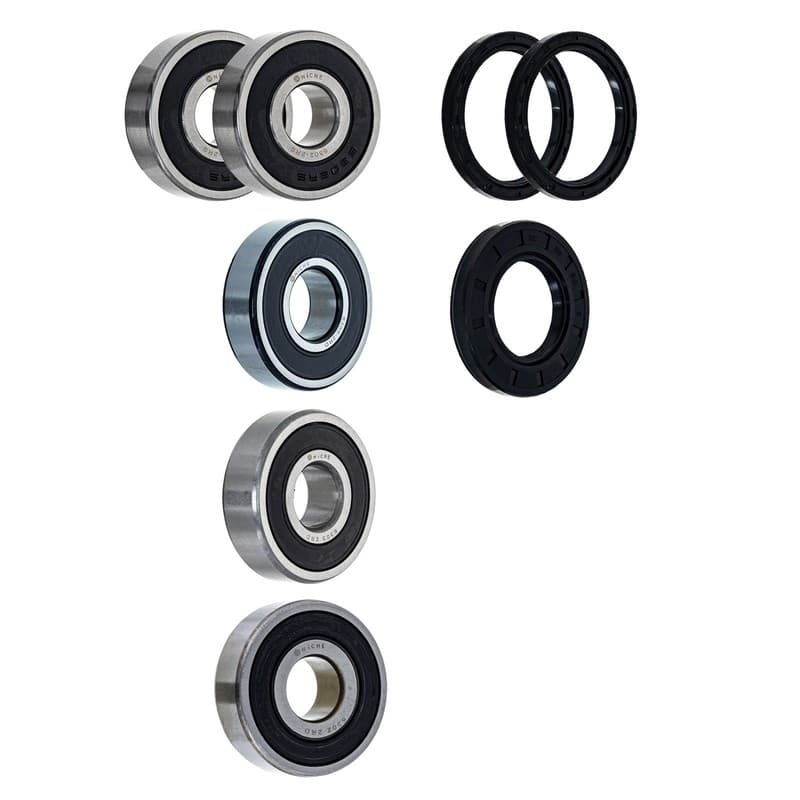 NICHE Wheel Bearing Seal Kit for Suzuki GSX600F Katana 600 6302-2RS 6305-2RDQE6
