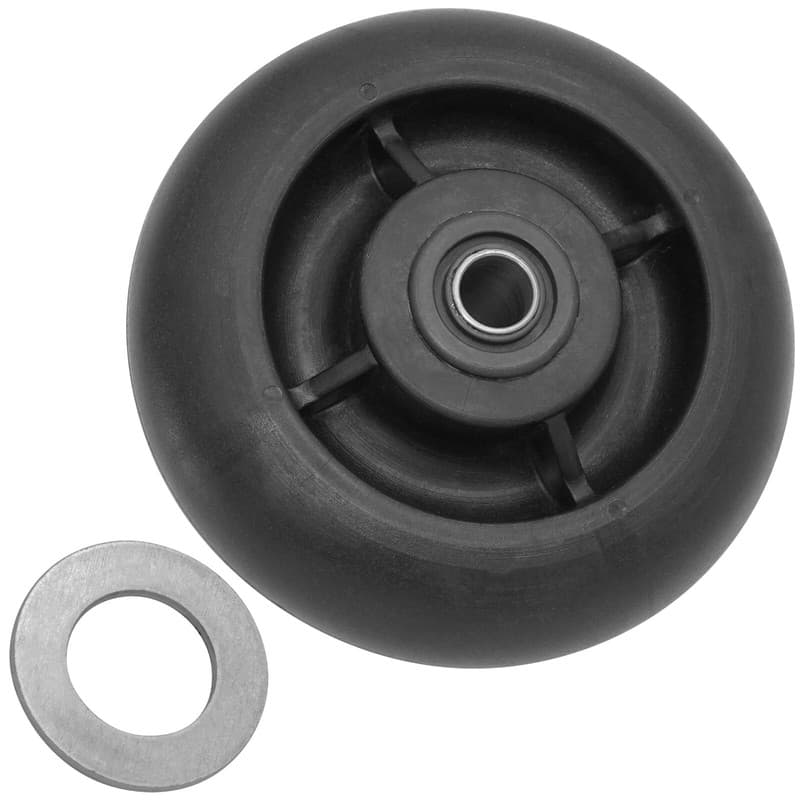Caltric AM136720 Front or Rear Deck Gauge Wheel for John Deere Mower