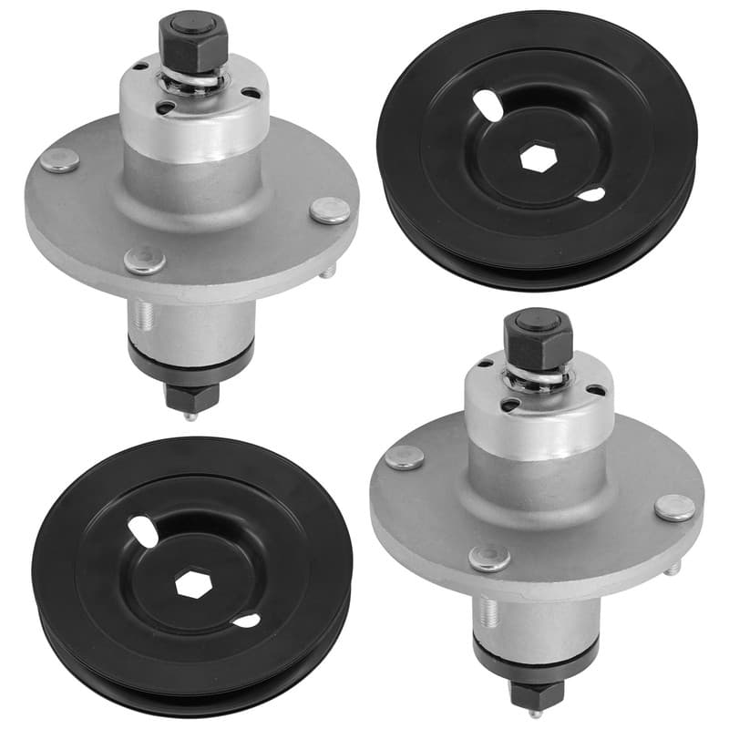 Deck Spindle & Pulley for John Deere X300 38" 42" / X304 X310 X320 X324