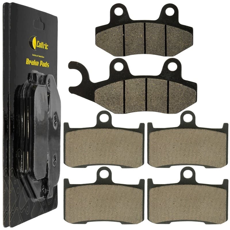 Caltric Front and Rear Brake Pads for Triumph Speed Triple / R 1050 2005-2015