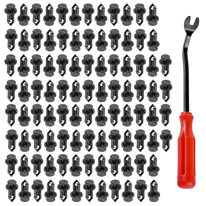 100 Fender Rivet w/ Tool for Honda Foreman Rubicon Rincon Sportrax 90653-HC4-900