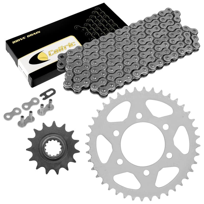 Drive Chain & Sprockets Kit for Kawasaki ZX600 ZZR600 2005 2006 2007 2008