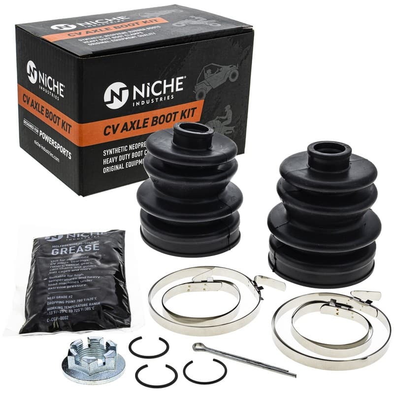 NICHE Rear CV Axle Boot Kit for Arctic Cat Alterra 570 600 XT TRV ATV
