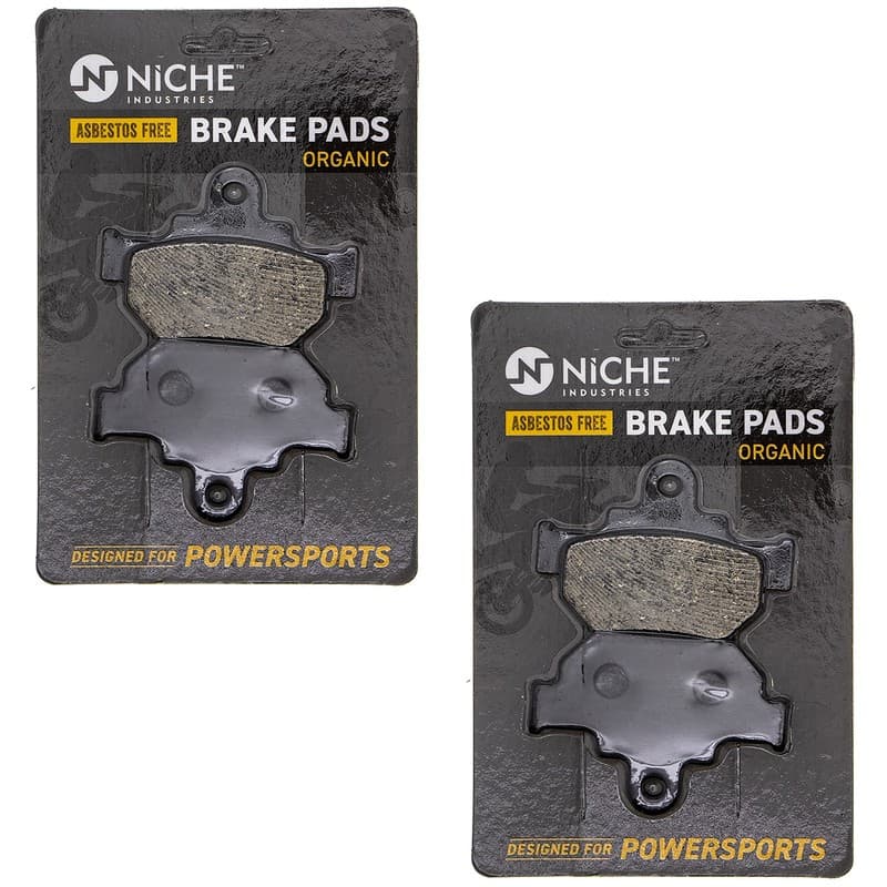 NICHE Brake Pad Set for Suzuki Boulevard GZ250 Savage 650 Front Organic 2 Pack