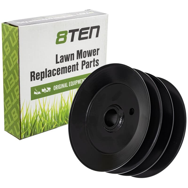 8TEN Double Pulley for Cub Cadet MTD Troy Bilt 1180 LTX2146 GT-2246 756-0603