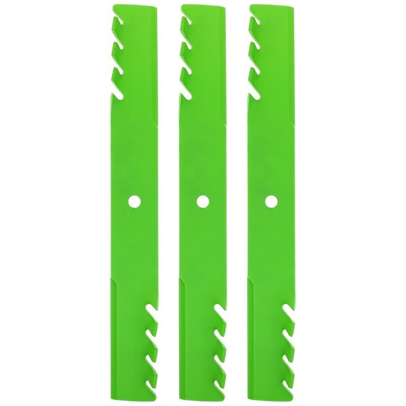 LawnRAZOR Blade for Bad Boy ZT CZT 038-6003-00 60-Inch Toothed Mulching 3 Pack