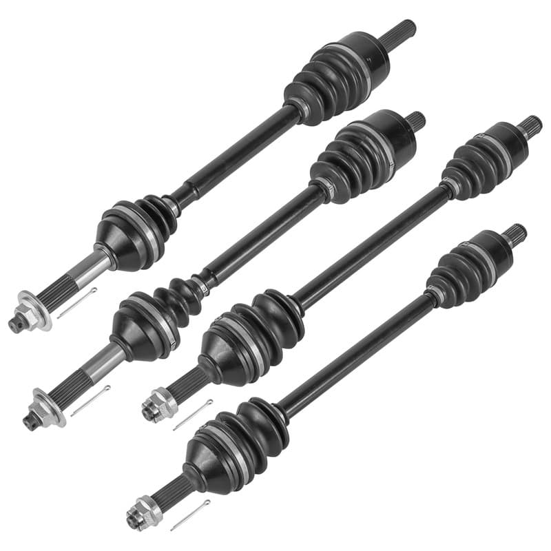 for Kawasaki Teryx 750 KRF750 4X4 2008-11 Front and Rear Complete CV Joint Axles