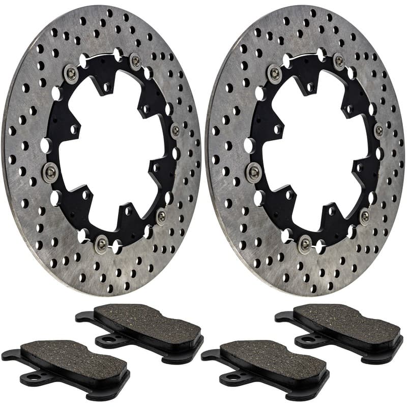 NICHE Front Brake Pad Kit for BMW R1100R R850R 34117663764 Semi Metallic