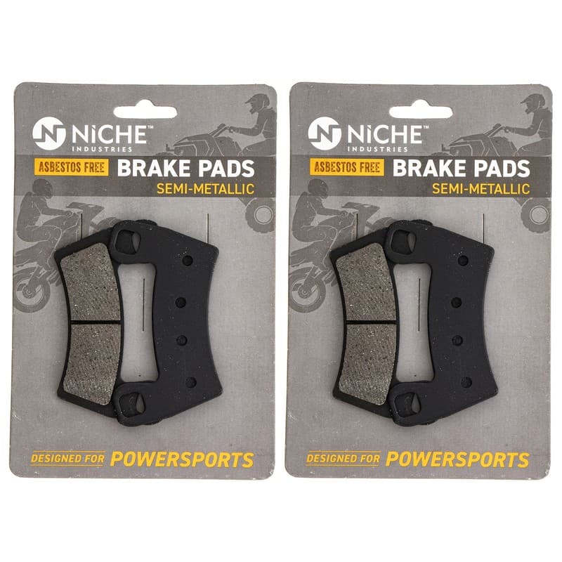 NICHE Semi-Metallic Brake Pad Set for Polaris RZR 1000 1911085 2206025 2015-2018