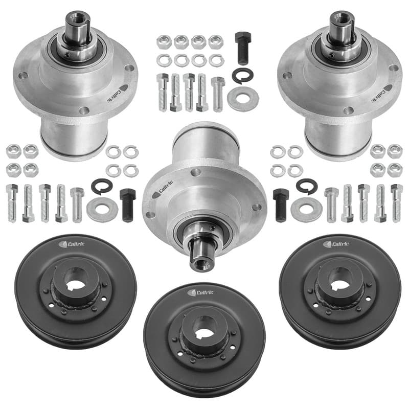 42" 50" Deck Spindle & Pulley for Bad Boy CZT 2010-2012 033-6003-00 037-6015-00
