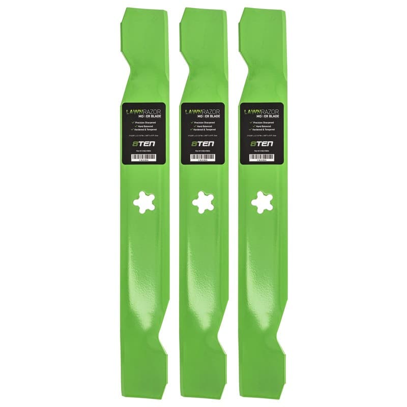 LawnRAZOR Blade Set for AYP 156468 137380 Husqvarna 532137380 Notched High Lift