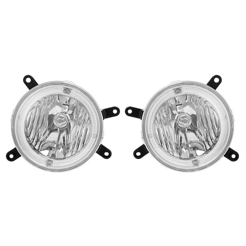Fits 2005-2009 Ford Mustang GT Clear Halo Fog Lights Driving Lamps Pair Lamps