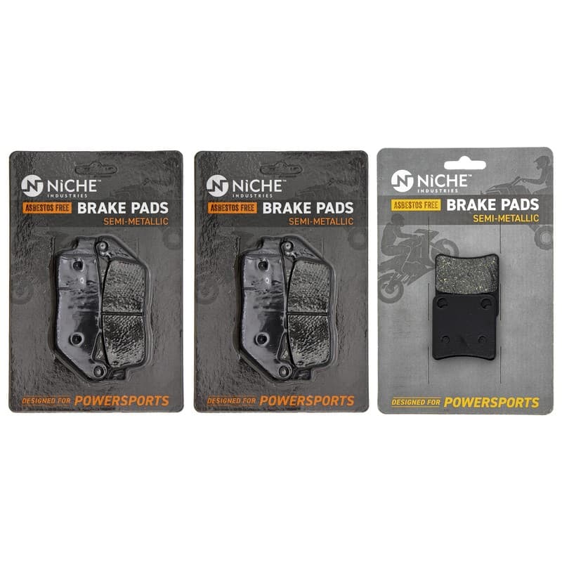 Brake and Parking Pad Set for Honda NC700XD CTX700D NM4 Front Rear Semi-Metallic