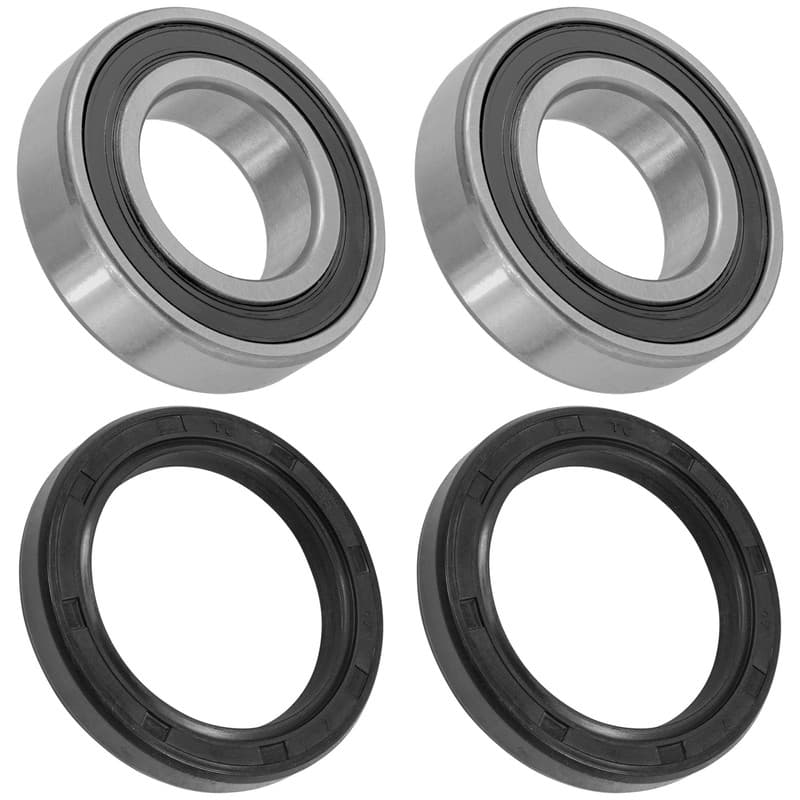 Front Wheel Ball Bearing And Seals Kit for Kawasaki Mule 3010 KAF620 Trans 4X4