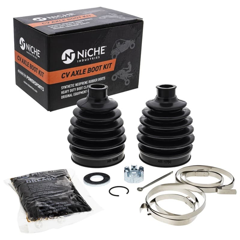 NICHE Front CV Axle Boot Kit for Polaris 2204387 Sportsman 500 400 800 570 450