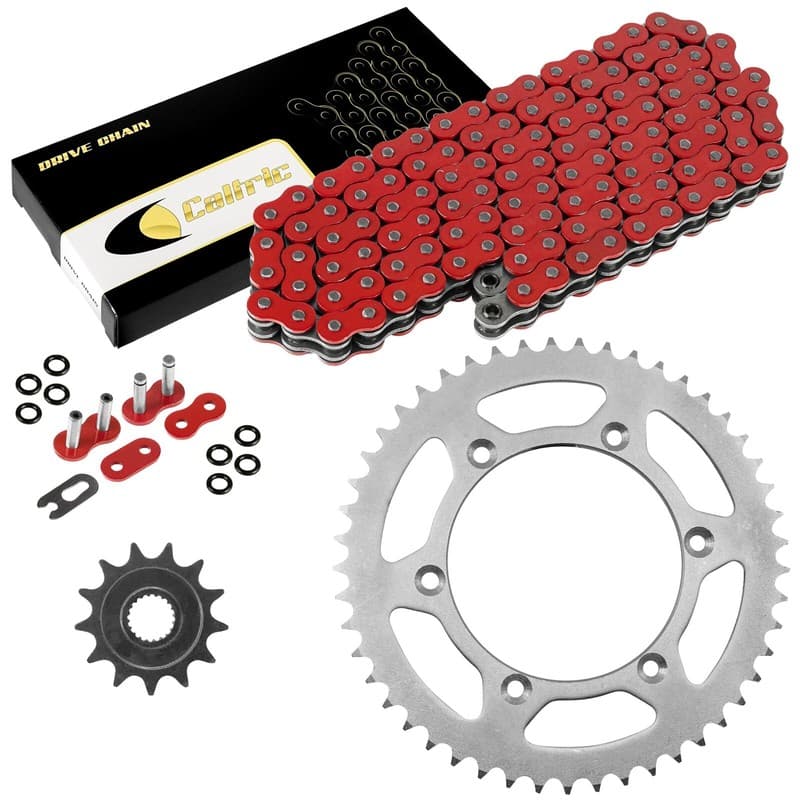 Red O-Ring Drive Chain & Sprockets Kit for Yamaha YZ250F 2005-2009 2011