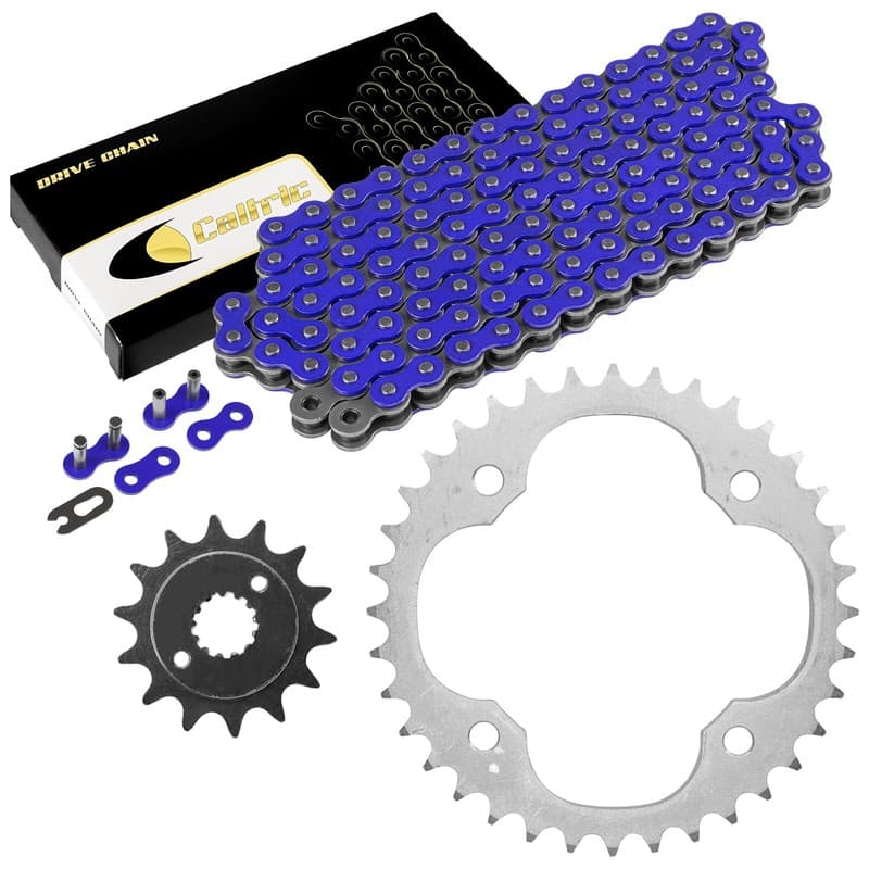 Blue Drive Chain And Sprockets Kit for Suzuki LTR450 Quadracer 450 2006-2009